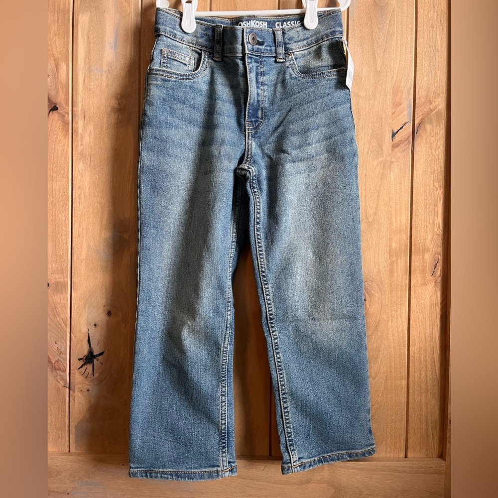 Osh Kosh Classic Boy’s Light Blue Denim Jeans - NWT - size 6R